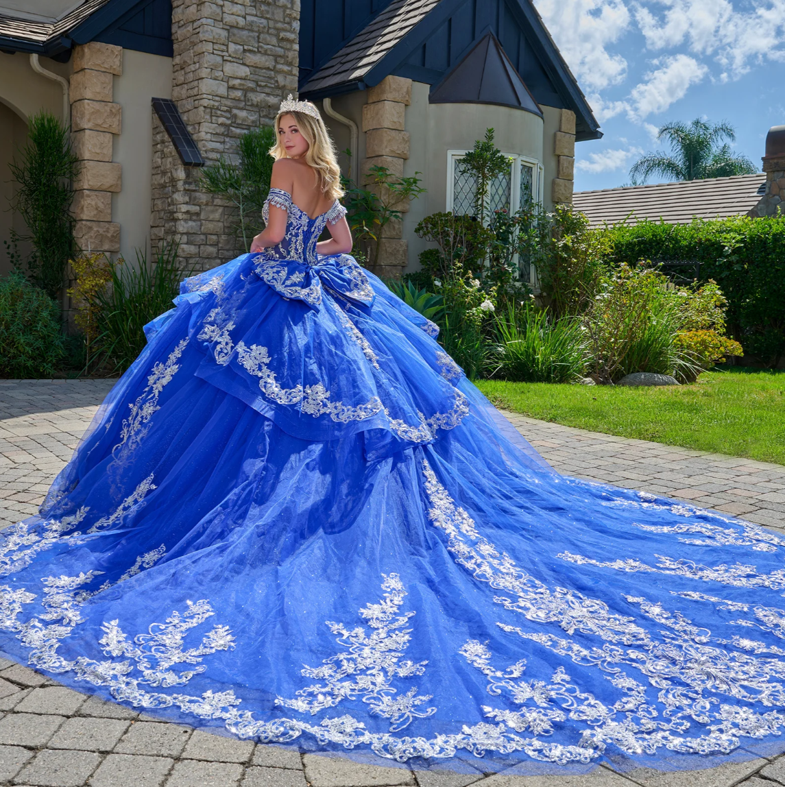GL3805 (ROYAL BLUE) - QUINCEANERA DRESSES