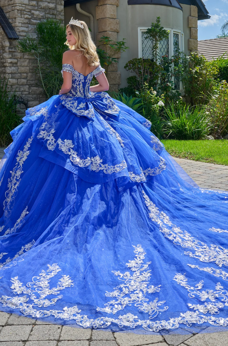GL3805 (ROYAL BLUE) - QUINCEANERA DRESSES