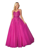 4437 DQ (FUCHSIA) - WOMEN PROM