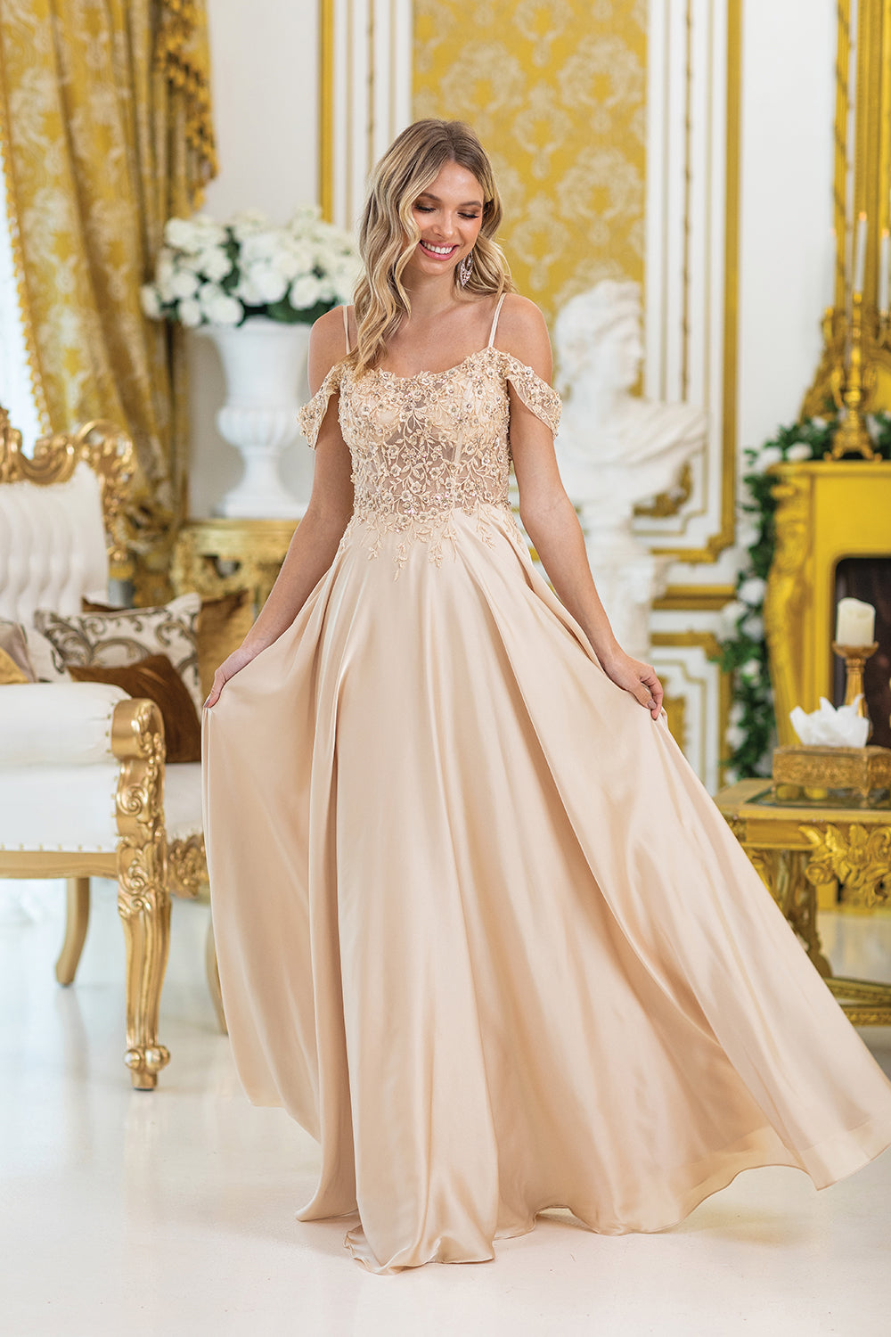 4482 DQ (CHAMPAGNE) - WOMEN PROM