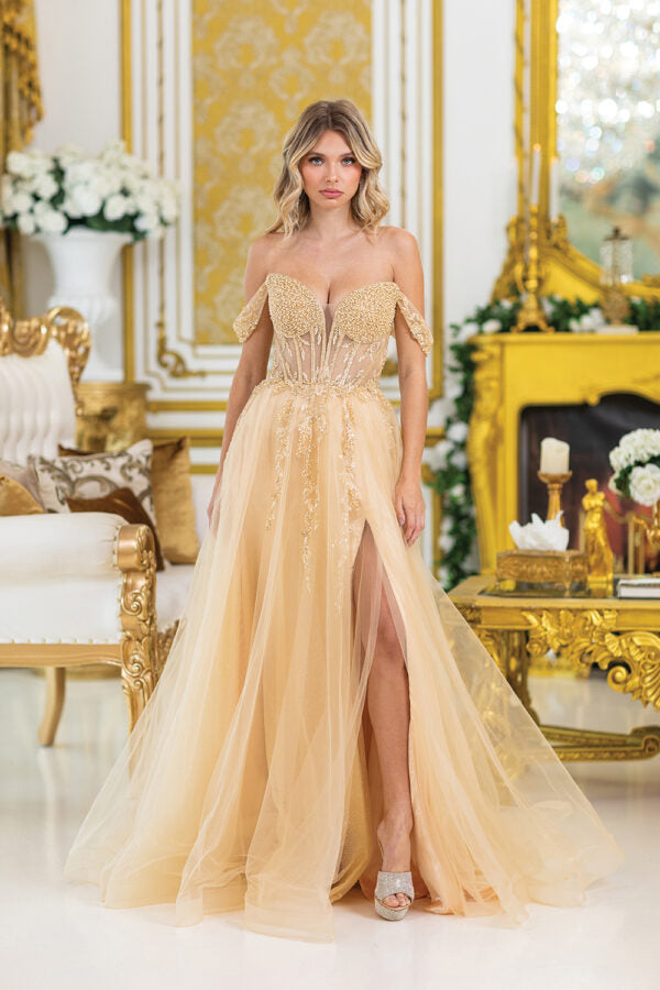 4490  DQ (CHAMPAGNE) - WOMEN PROM