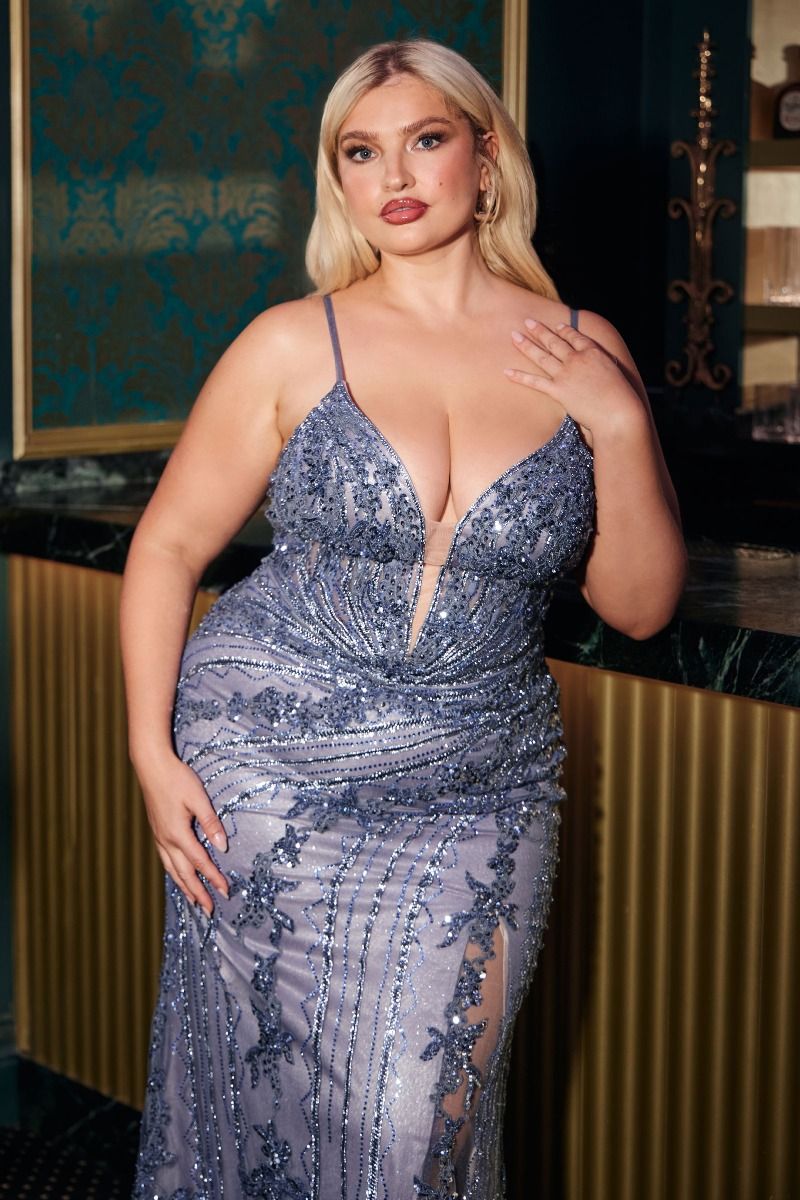 CC0389C PLUS SIZE LD - WOMEN PROM