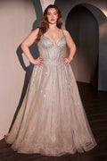 CC786C PLUS SIZE LD (SILVER) - WOMEN PROM