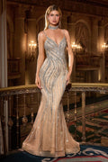CD719 LD (SILVER-NUDE) - WOMEN PROM