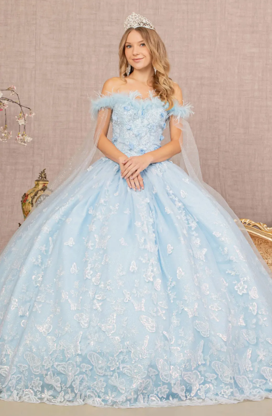 light blue quince dresses Sky Ball-Gown Tulle 3D Flowers Sweetheart Quinceanera Sky Blue / 6 our blue quinceanera dress ensures a personalized fit tailored to individual measurements Blue Love Story Custom Ice