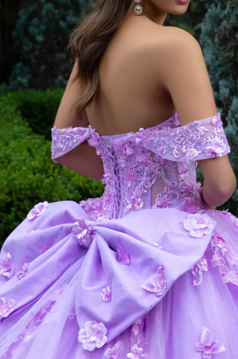 GL3524 (LAVENDER ROSE) - QUINCEANERA DRESSES