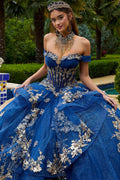 GL3552 (NAVY) - QUINCEANERA DRESSES