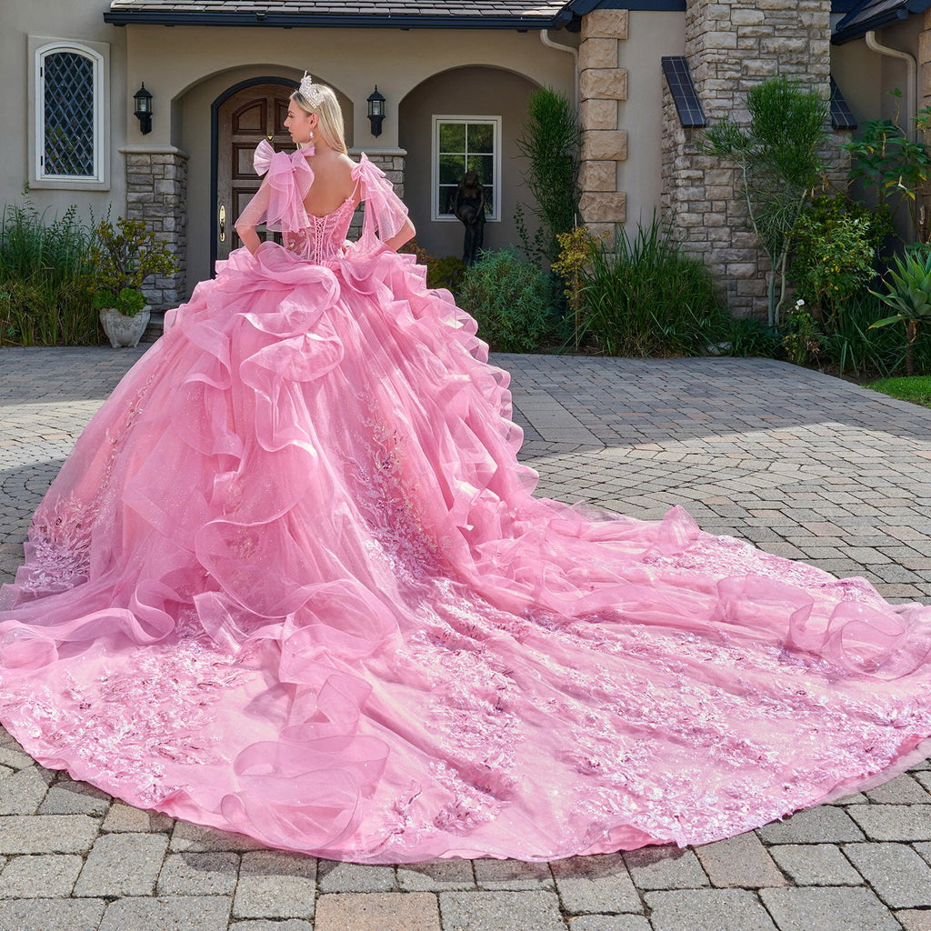 GL3804(PINK) - QUINCEANERA DRESSES