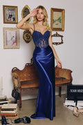 T819 LD (NAVY) - WOMEN PROM